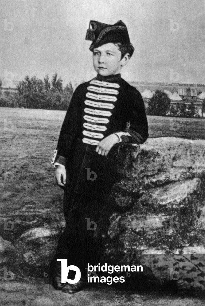The Prince Louis Napoleon, c. 1861 (b/w photo)