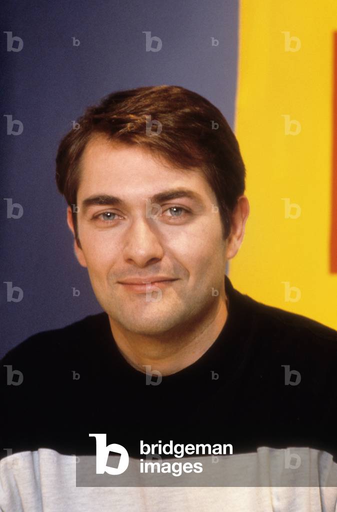 Renaud Rahard journalist and host on Canal J in 1993