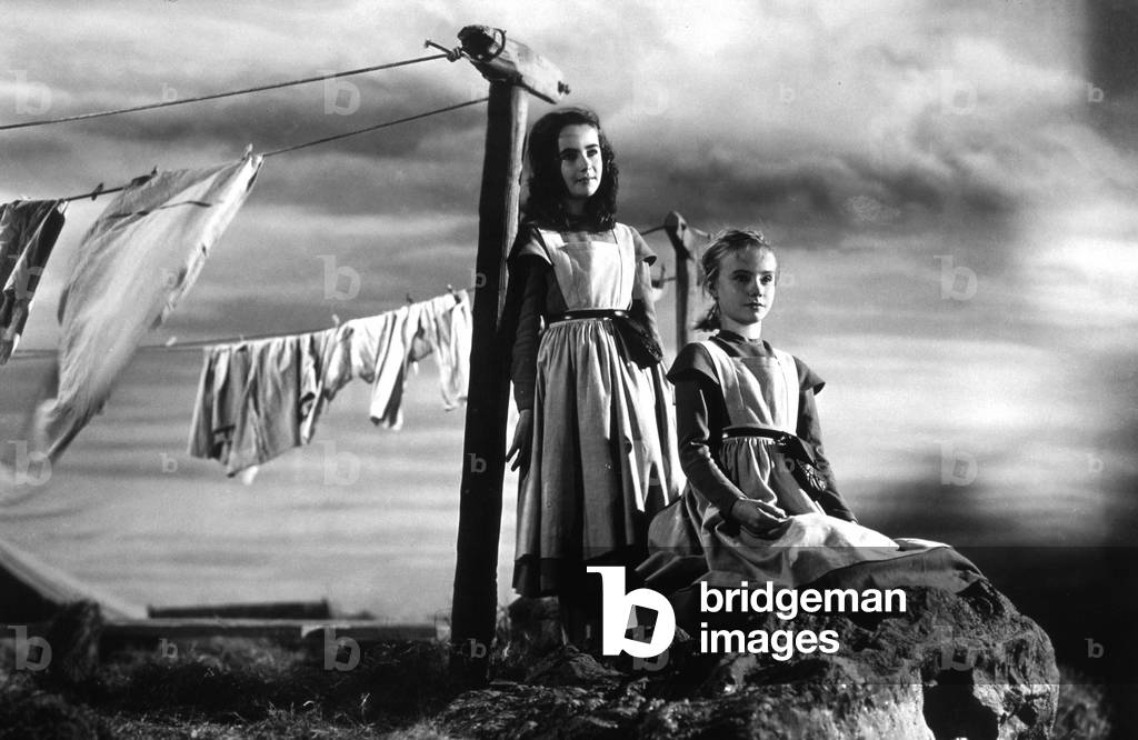 Jane Eyre,  with Elizabeth Taylor and Ann Garner, 1944 (film still)