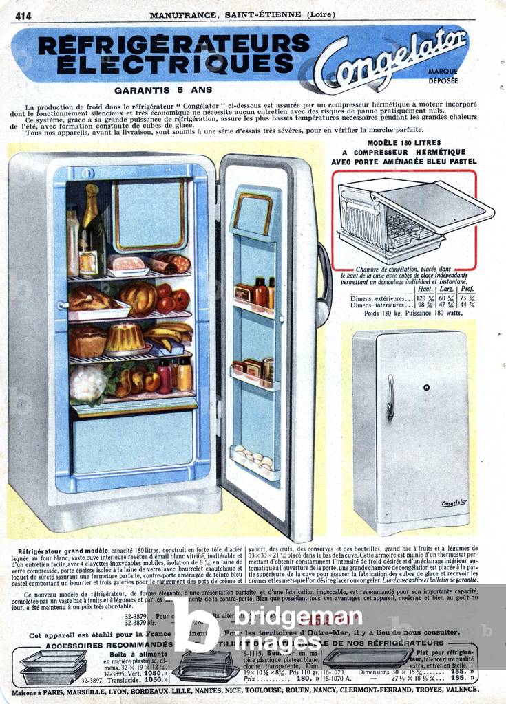 Electric refrigerator 