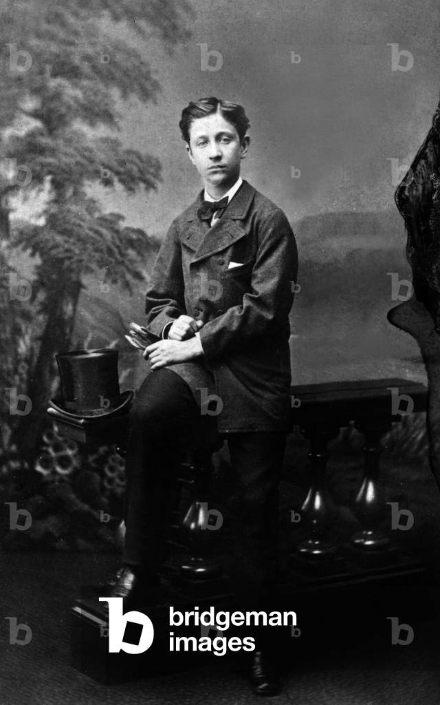 The Prince Imperial Louis Napoleon (1856-1879) son of NapoleonIII and empressEugenia, here as a child c. 1870