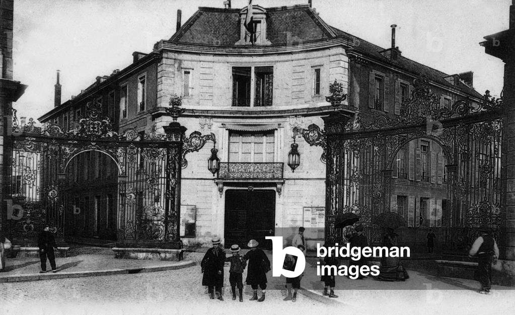 Nancy (Lorraine): the prefecture, Postcard, 1900