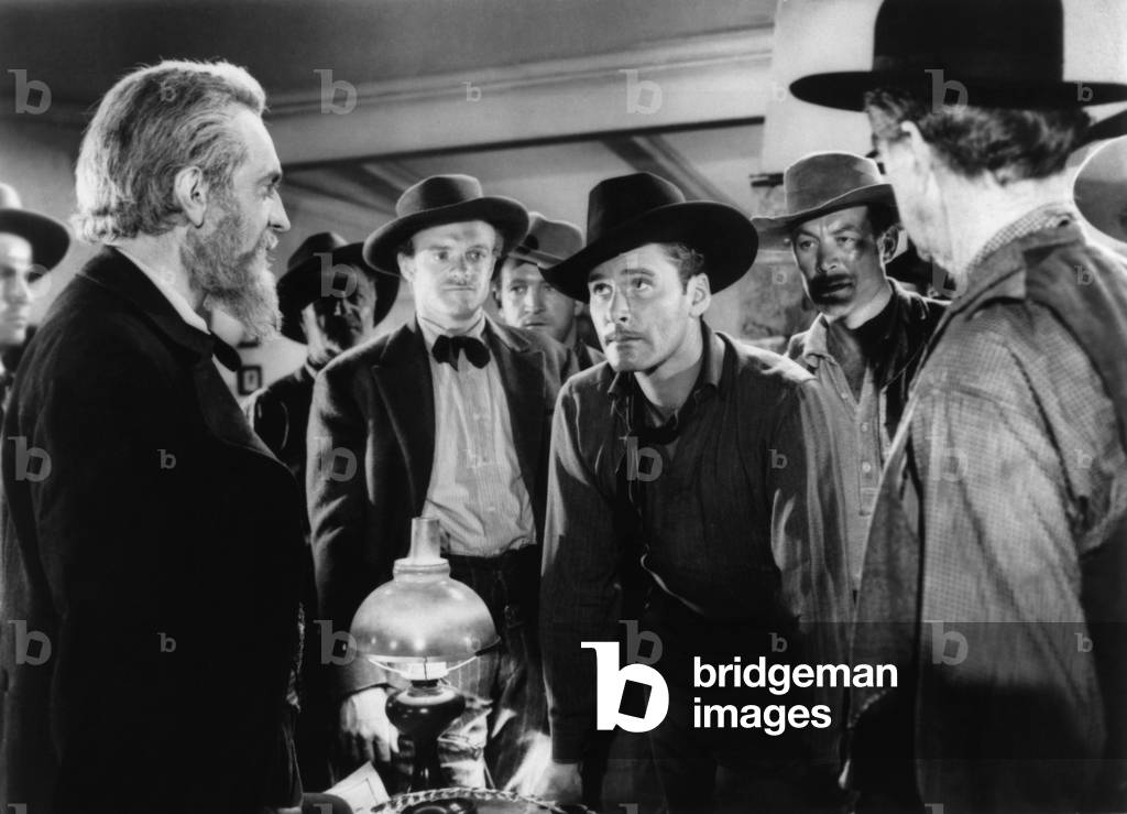 La piste de Santa Fe ( Santa Fe Trail ) de Michael Curtiz avec Raymond Massey, Errol Flynn, Ward Bond, 1940