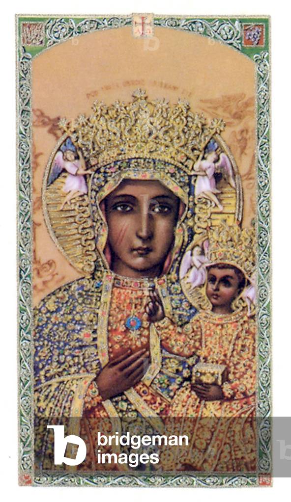 The Virgin and the child (lithograph)