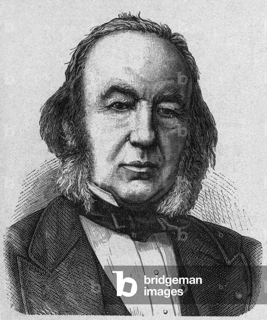 Claude Bernard (1813-1878) french physician, engraving