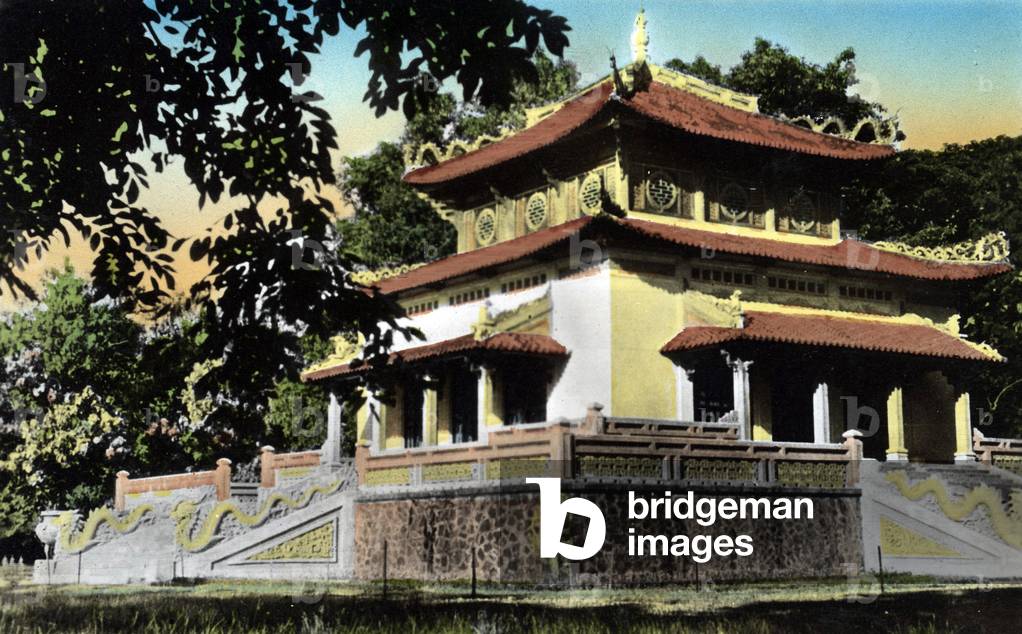 Botanical garden of Saigon, 1950s (photo)