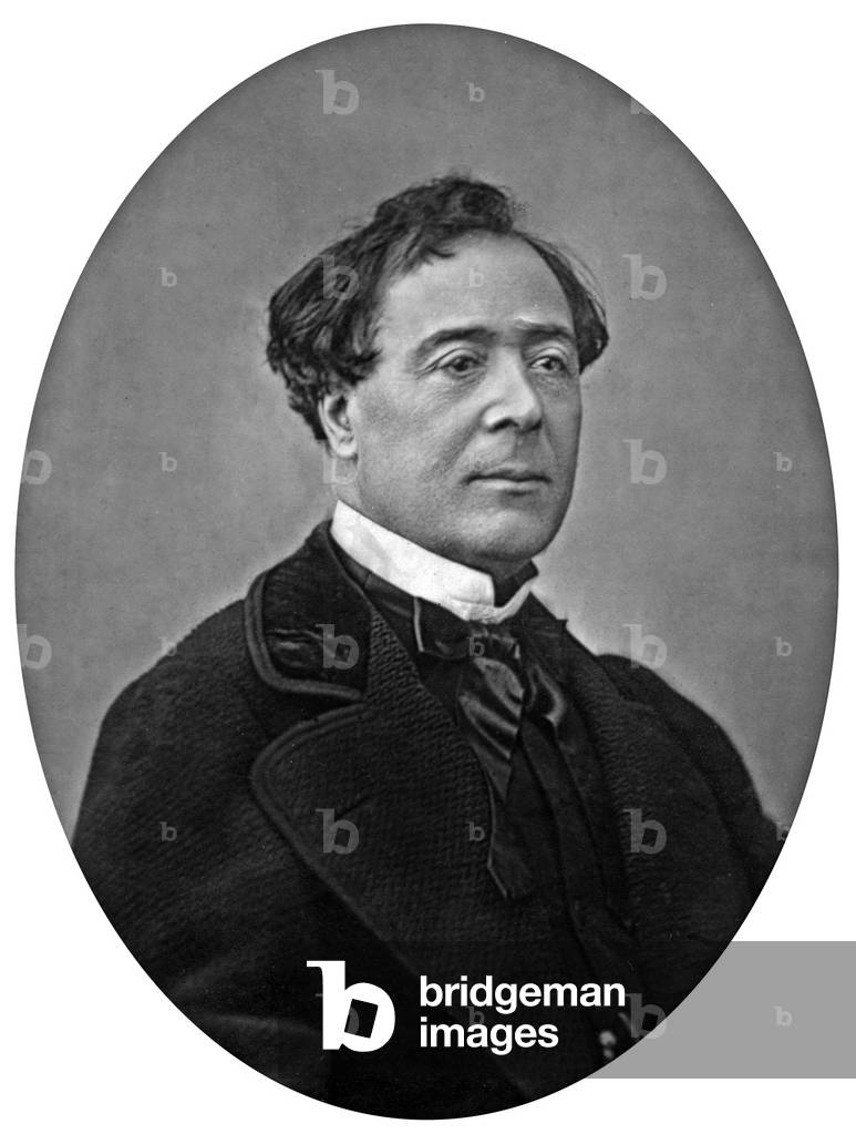 Rene Alexandre Benefand aka Rene Luguet (1813-1904) french actor, photo by Franck 1875