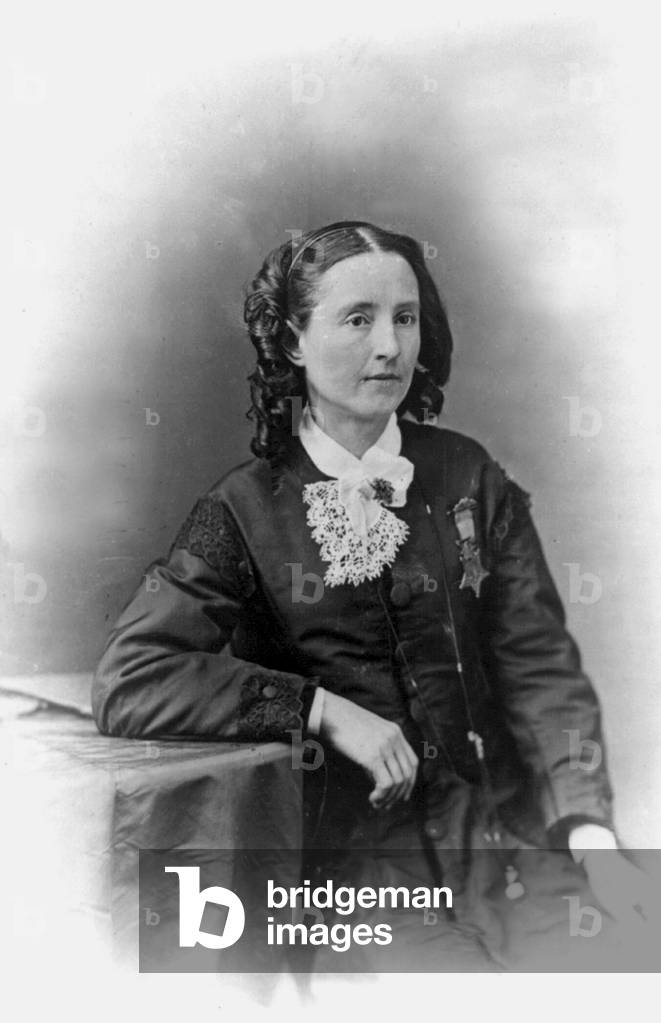 Mary Edwards Walker, 19th century (b/w photo)