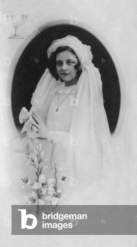 Memory of the solemn declaration of faith made at the age of 11 of Odile Vetault, France, june 20, 1943