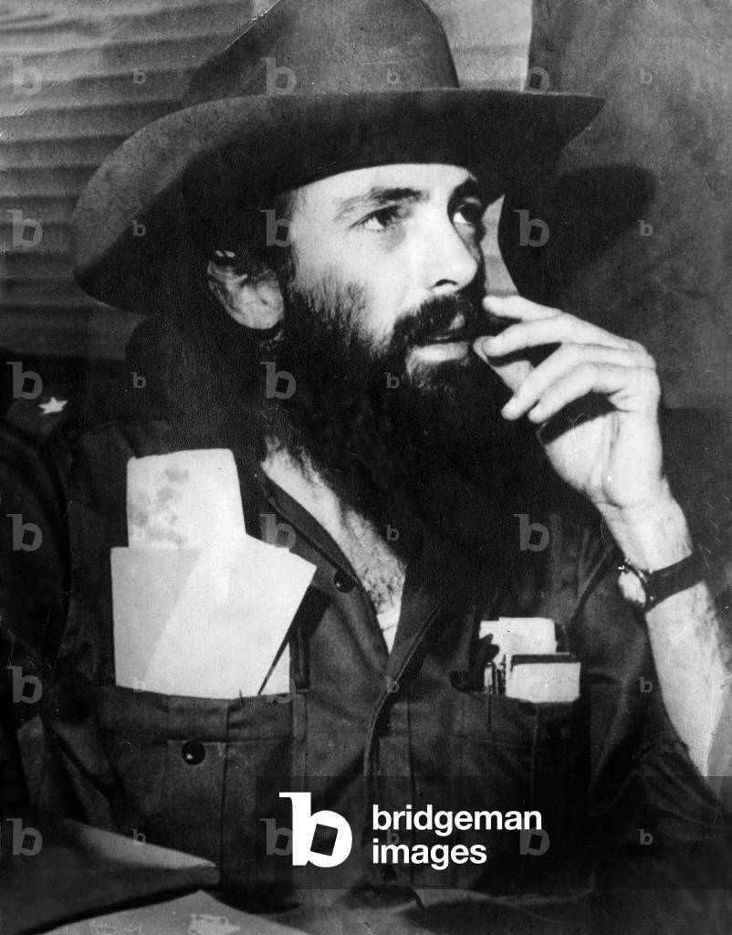 Camillo Cienfuegos (1932-1959) cuban revolutionary, c. 1958
