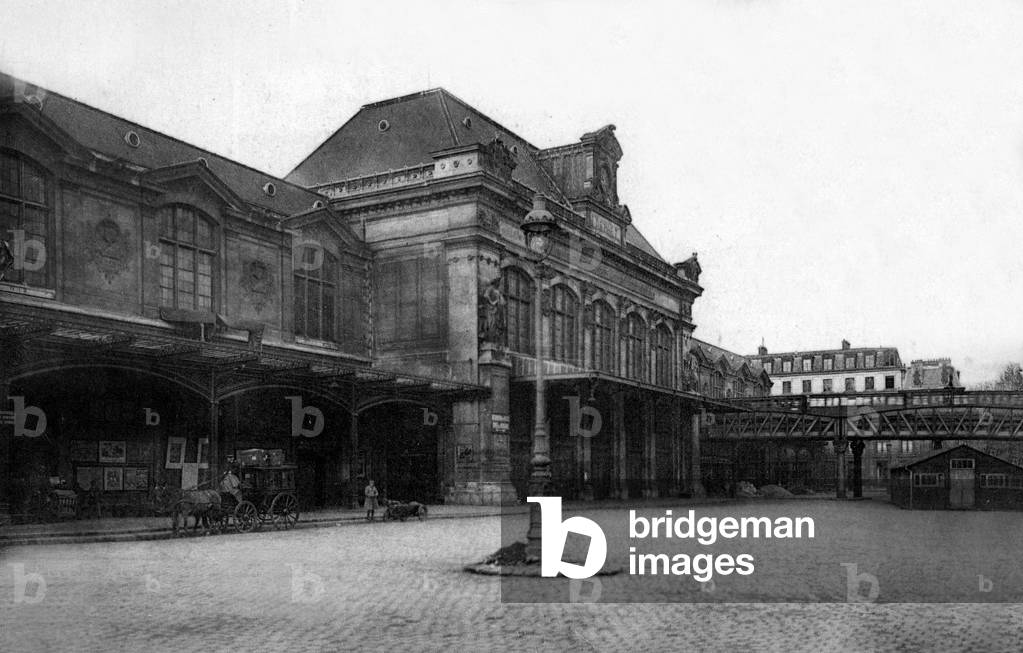 Paris: Austerlitz railway station, Postcard, c. 1900