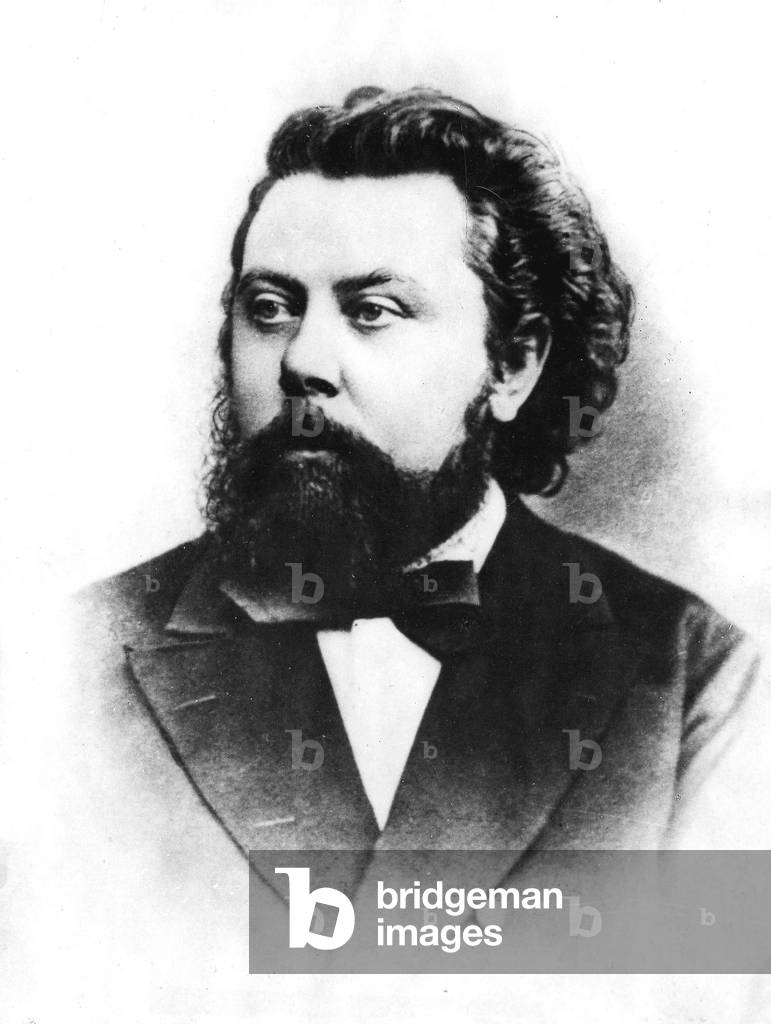 Modest Petrovich Moussorgski (1839-1881) russian composer c. 1870