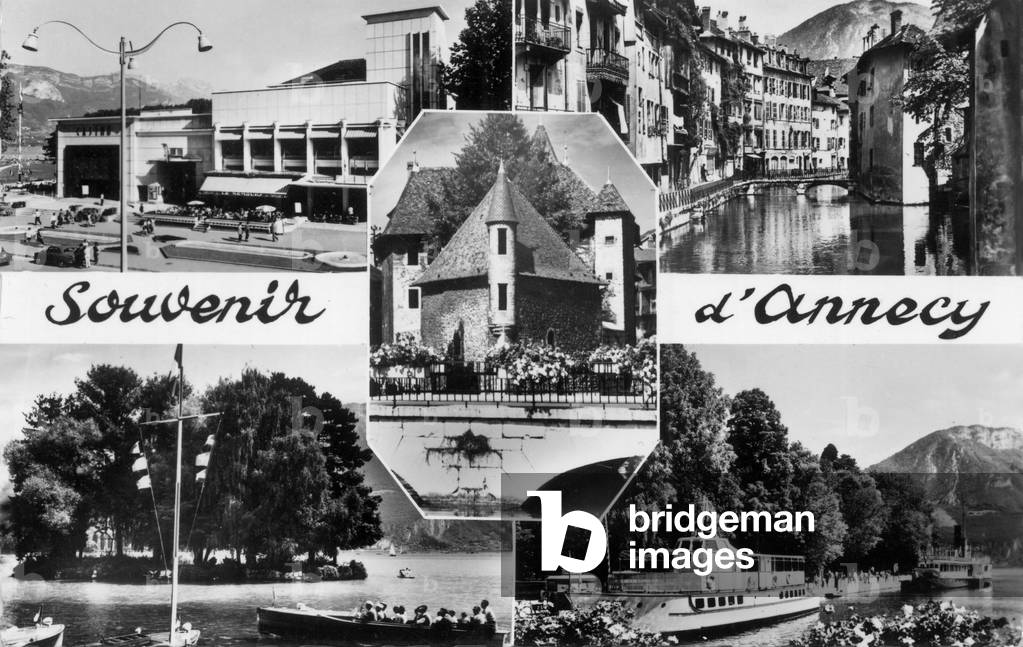 Annecy, France, c. 1960 (postcard)