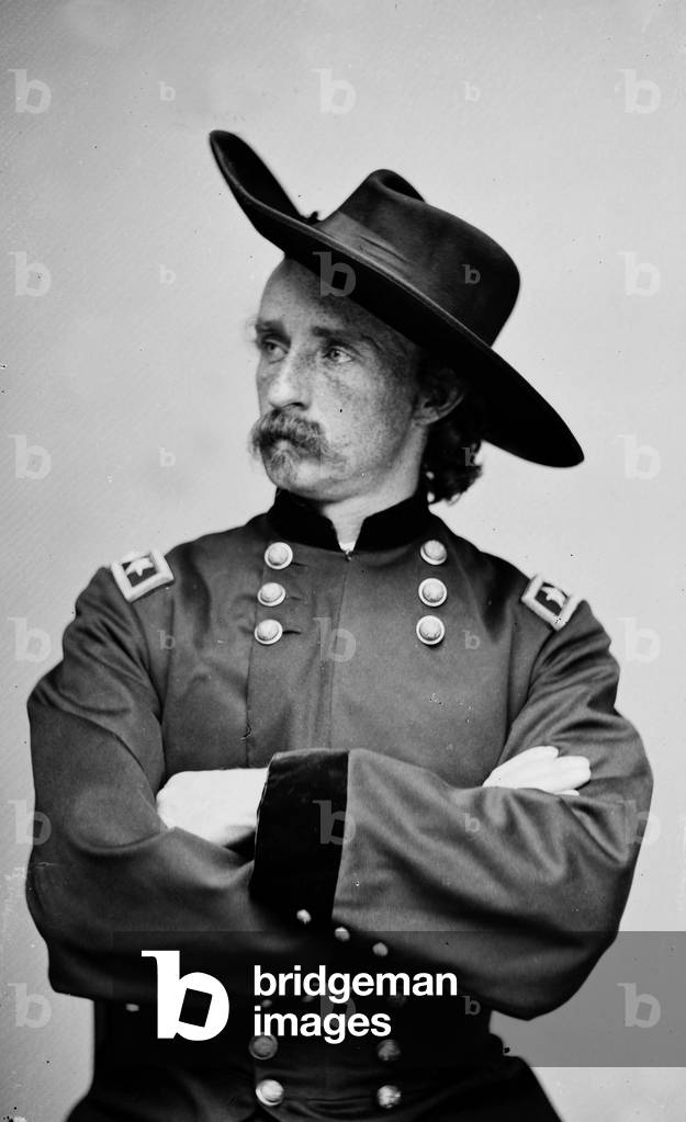 Le general Custer,c.1860 (photo)