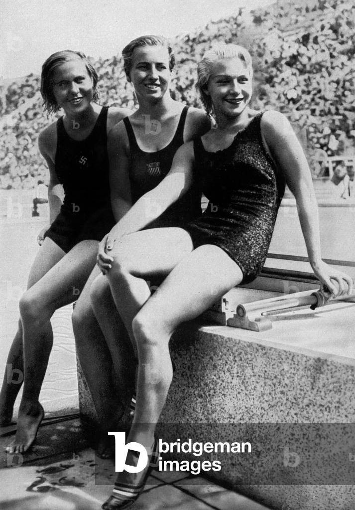 Athletes women, Olympic Games, Berlin, Germany, 1936