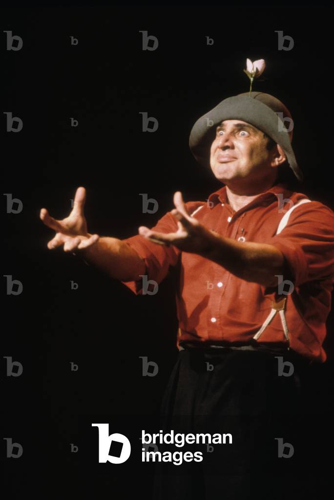 Michel Boujenah at the Theatre du Gymnasium in 1991 (photo)