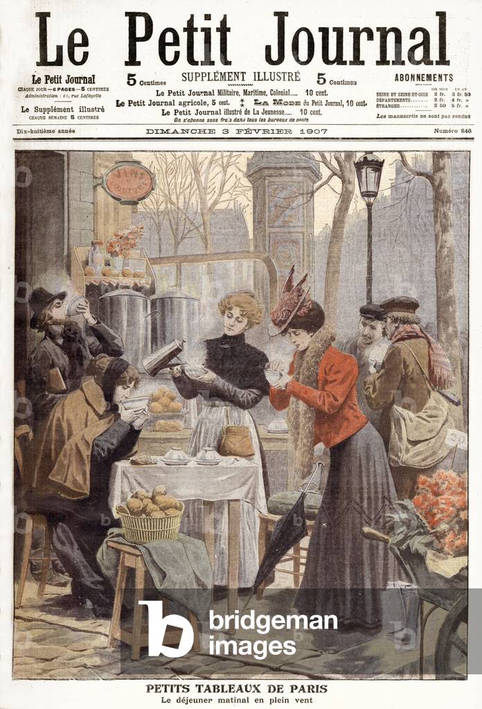 Frontpage of french newspaper 