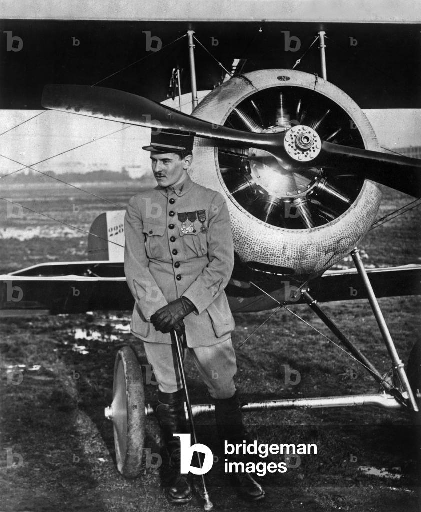 Jean Chaput french aviator, c.1914-18 (photo)