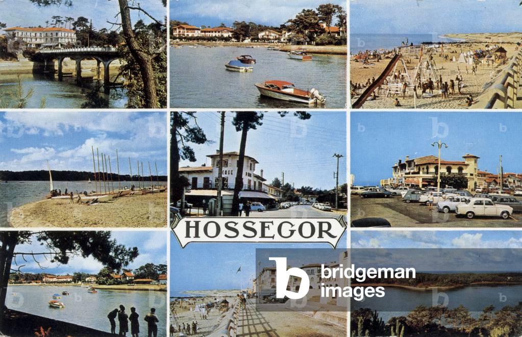 Hossegor (Landes, France), Postcard, c. 1975