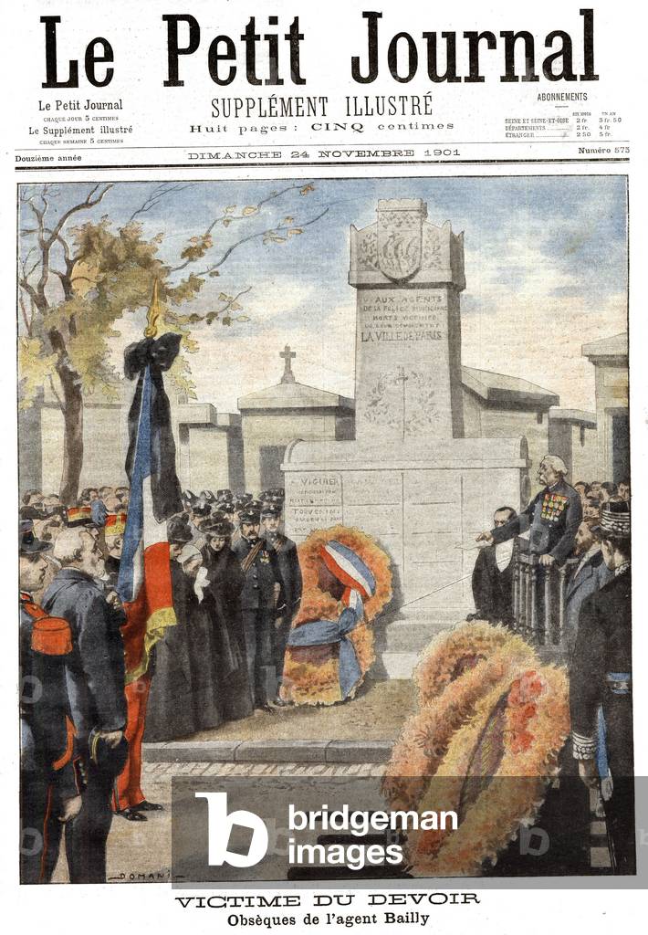 Frontpage of french newspaper 