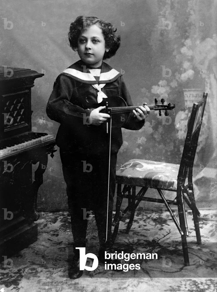 Jasha Heifetz,c.1904 (photo)