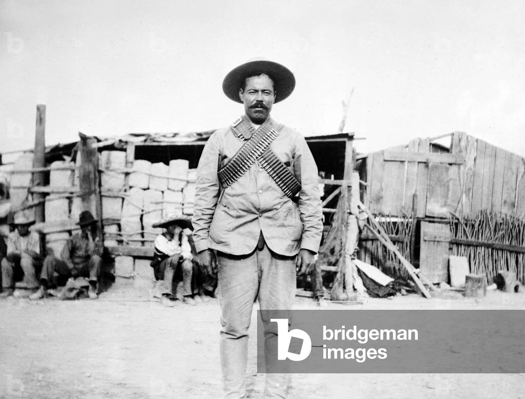 Francisco Villa aka Pancho Villa (1878-1923) general of Mexican Revolution, 1911