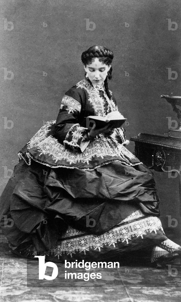 english opera singer Eliza Emma Crouch alias Cora Pearl (?-1886), photo by Disderi