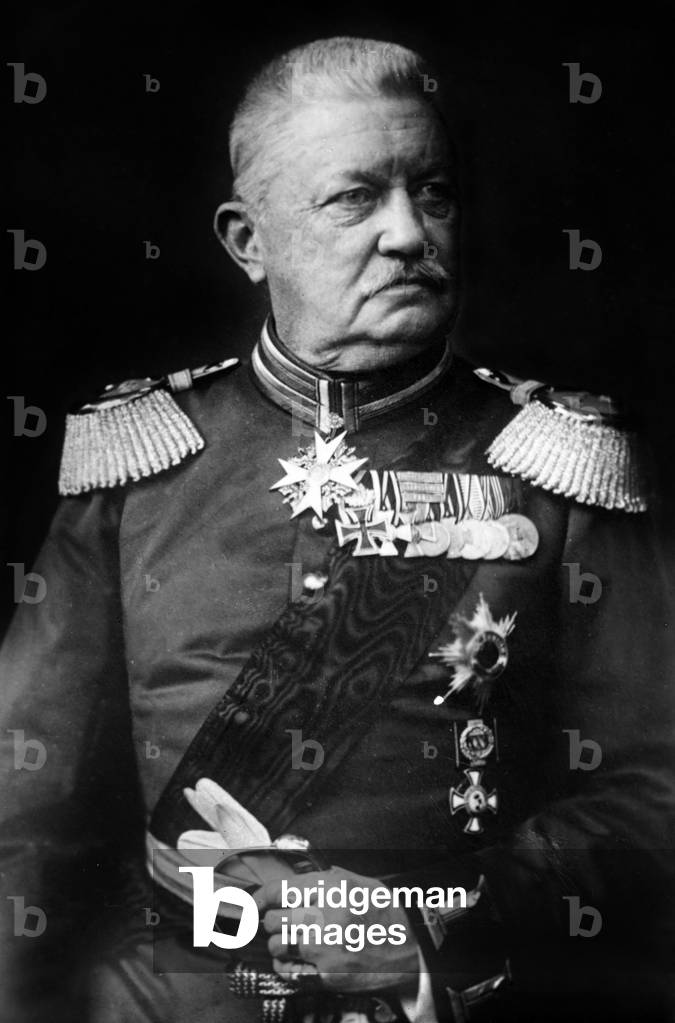 German Field Marshal Karl von Bulow (1846-1921) c. 1914