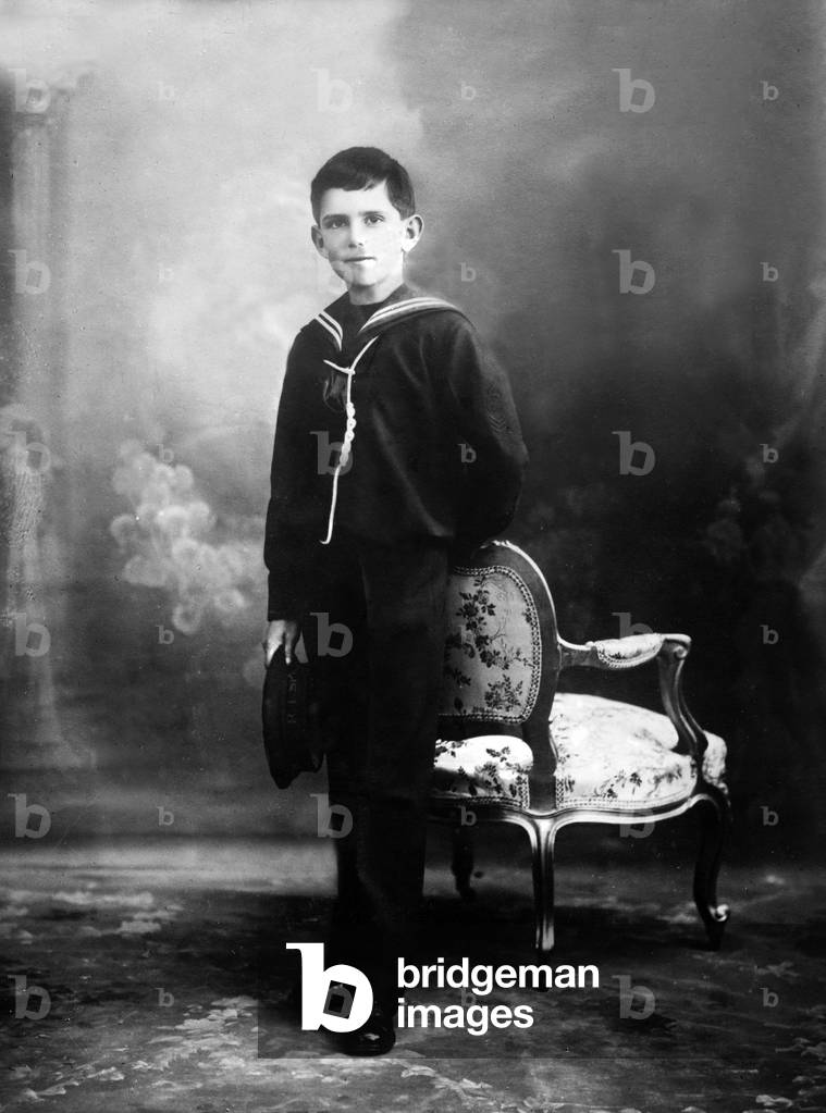 Prince heir Umberto II of Italy (1904-1983) here as a child c. 1910