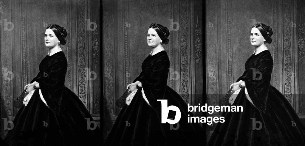 Mary Todd Lincoln, wife of Abraham Lincoln, c 1860 - 1865