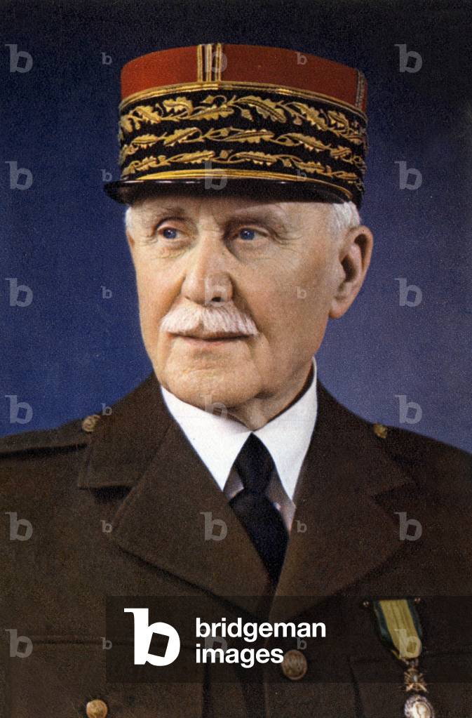 Marshal Philippe Petain, 1940 (photo)