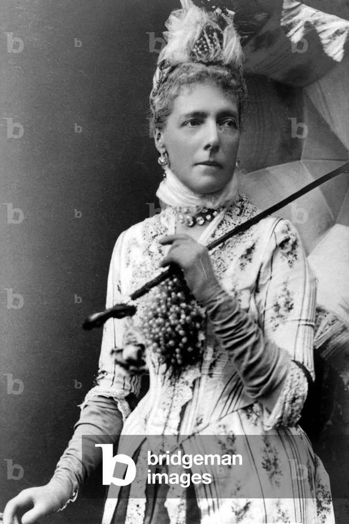 Archduchess Marie Henriette of Austria (1836-1902), queen of Belgium wife of king Leopold II here c. 1875