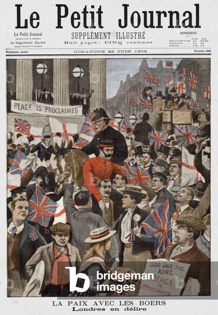 Frontpage of french newspaper 