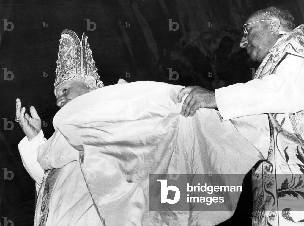 Pope John XXIII, 1960 (b/w photo)