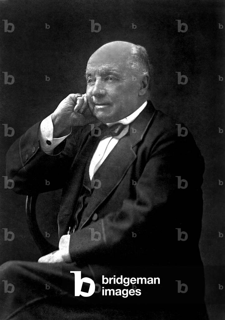 Romain Thomas aka Lheritier (1809-1885) french actor, photo by Liebert, 1875