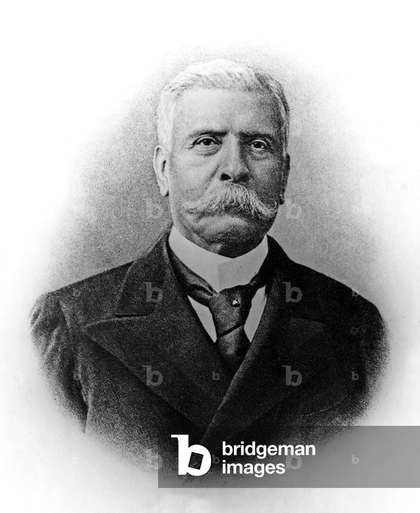 The Mexican general and politician Porfirio Diaz (1830-1915) c. 1900