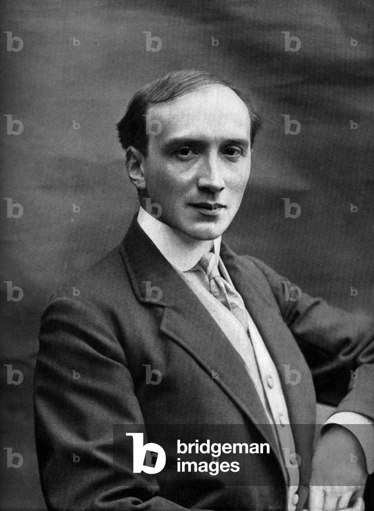 Henry Bataille (1872-1922) french poet and playwright, photo from french paper 
