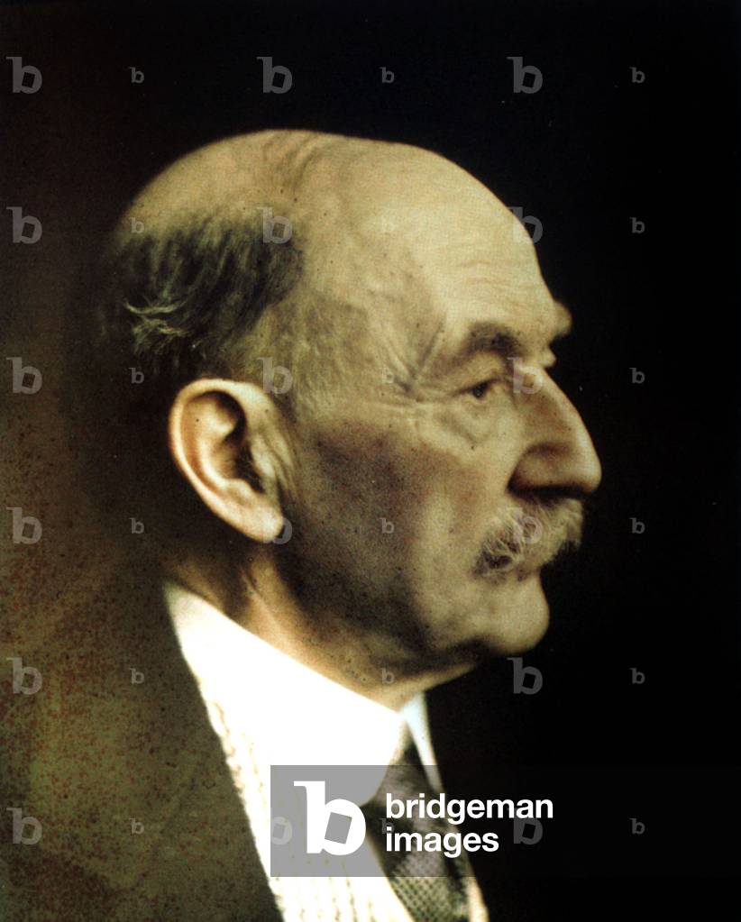 Thomas Hardy, early 20th century (colourized photo)