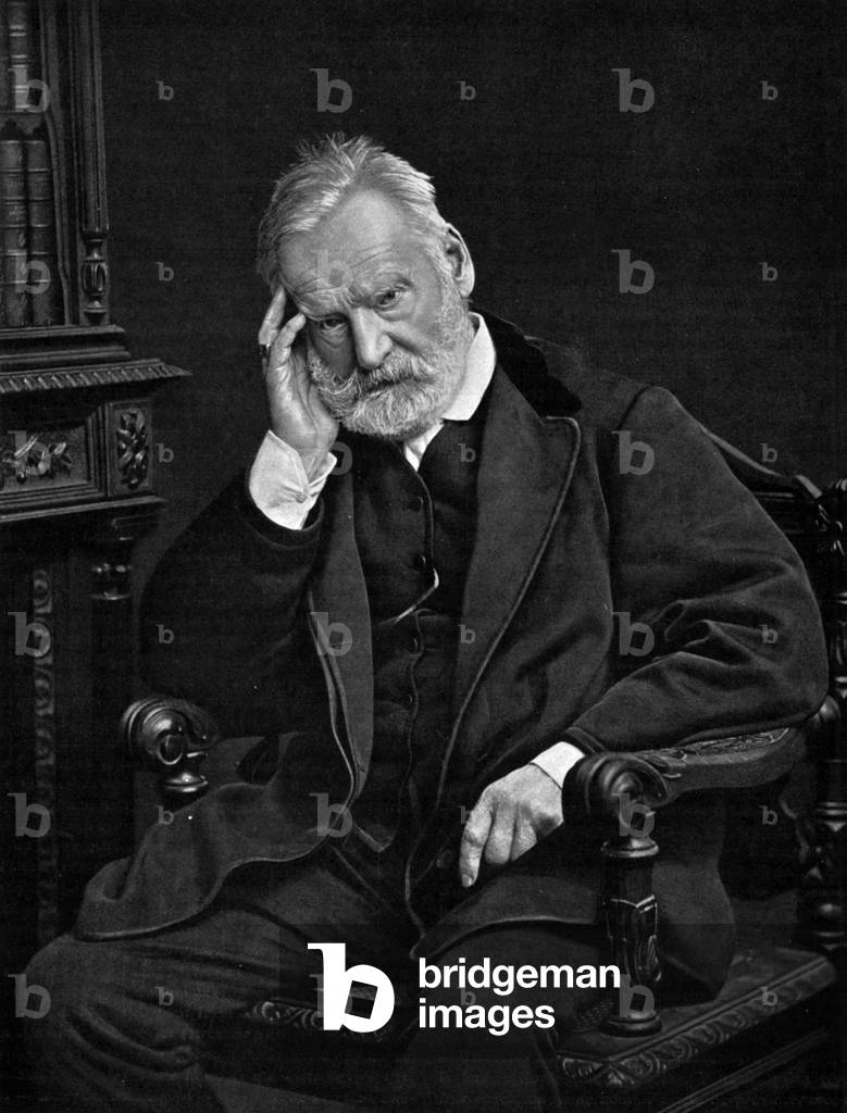 Victor Hugo (1802-1885) french writer, c. 1876