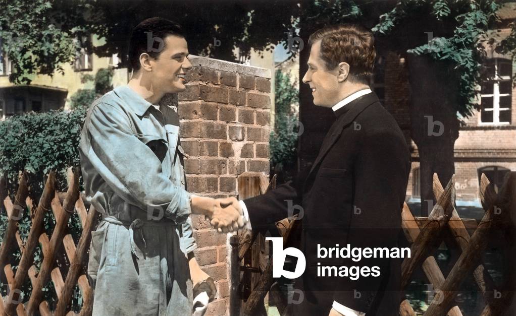 The big chance, Walter Giller and Robert Freitag 1957 (film still)
