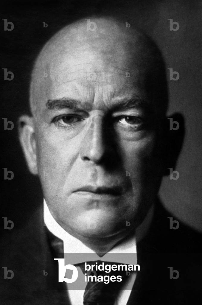 Oswald Spengler (1880-1936) german philosopher and historian, 1930