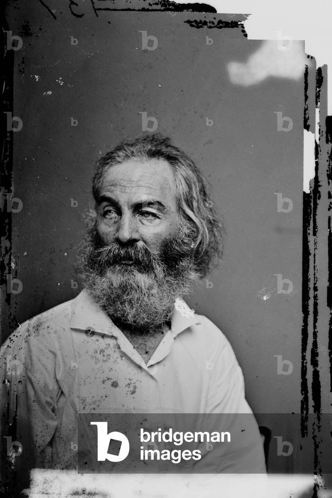 Walt Whitman (1819-1892) american poet c. 1880
