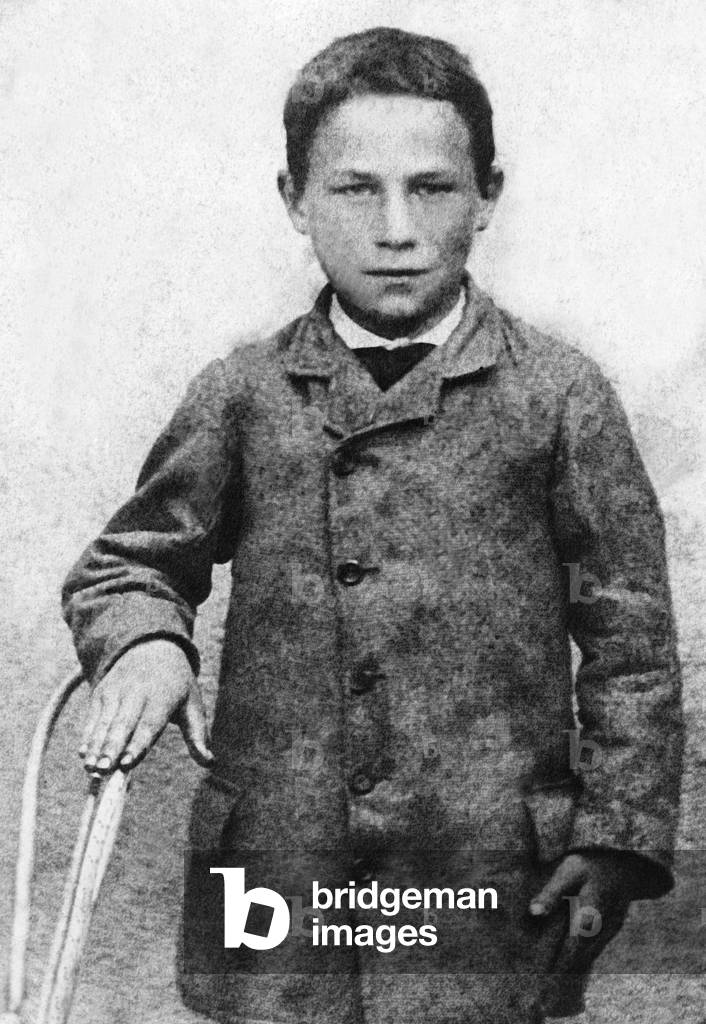 young Joseph Meister who received inoculation of the rabies vaccine (first cured of the rabies) at Pasteur's place july 1885