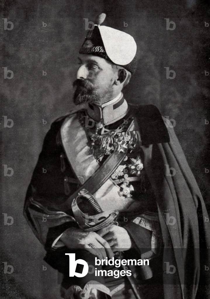 Ferdinand 1st  king of Romania in 1914-1927 c. 1920