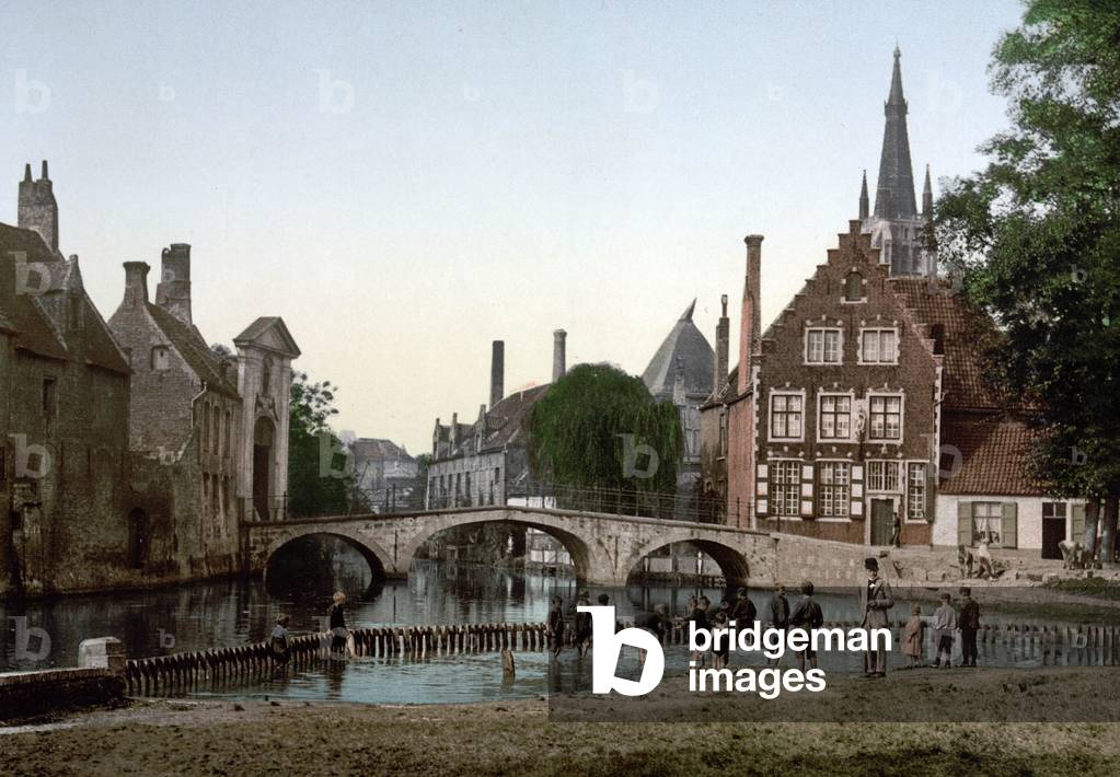 Bruges,c.1900 (photo)