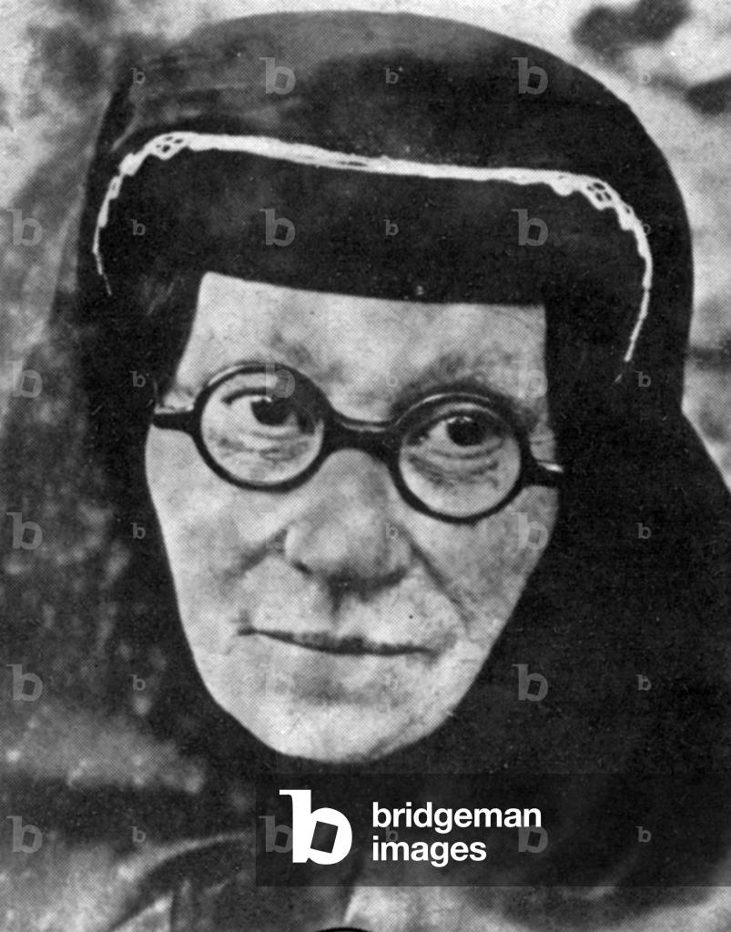 Ekaterina Gavrilovna Gueladze (Djoughachvili, 1858-1937) Stalin's mother, 1931