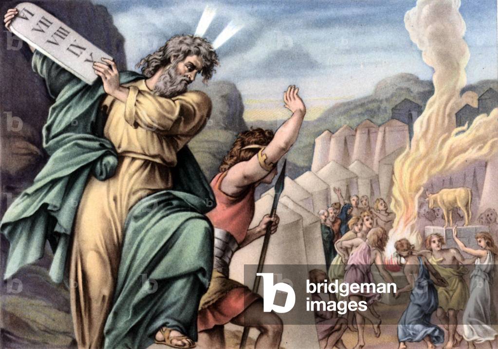 Set of biblical educational Postcards in the 50's (print)