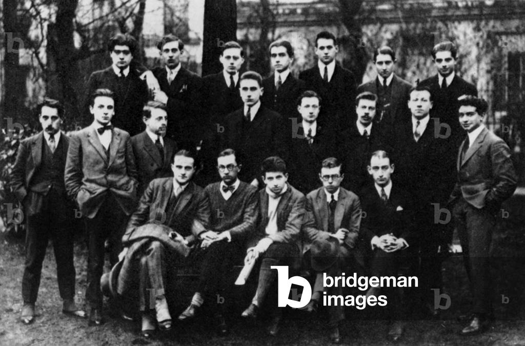 first year preparatory class in humanities: Jean Paul Sartre, 1922 (photo)