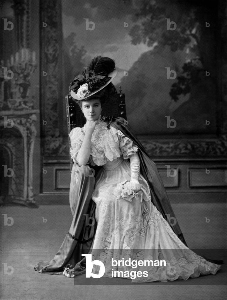 Miss Clary as Madame Naizerone in play 