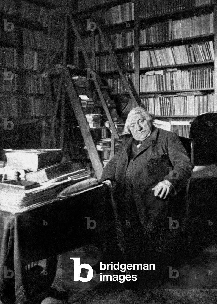 Joseph-Ernest Renan (1823-1892) french historian and writer, 1890